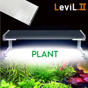 [LEVIL] (담수용,수초용)(블랙,실버) 리빌2세대  슬림 RGB LED 수족관 조명 300,450,600