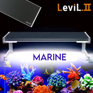 [LEVIL] (해수용,산호용) (블랙,실버) 리빌 2세대 슬림 LEB 수족관 조명 300,450,600